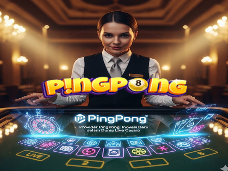Provider PingPong : Inovasi Baru dalam Dunia Live Casino