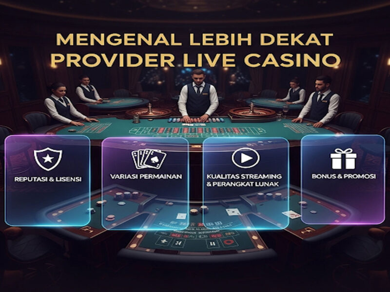 Mengenal Lebih Dekat Provider Live Casino
