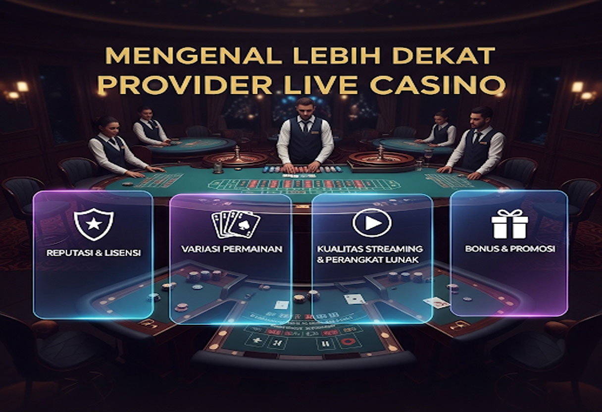 Mengenal Lebih Dekat Provider Live Casino